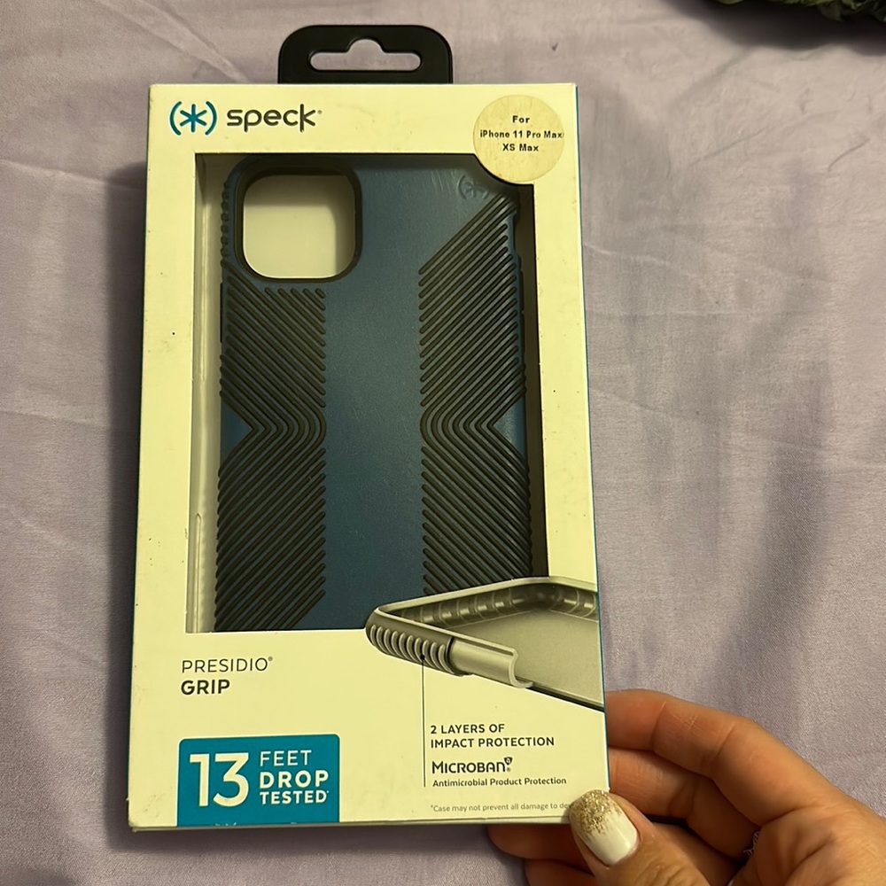 Speck presidio grip blue iPhone 11 Pro Max/XS max case